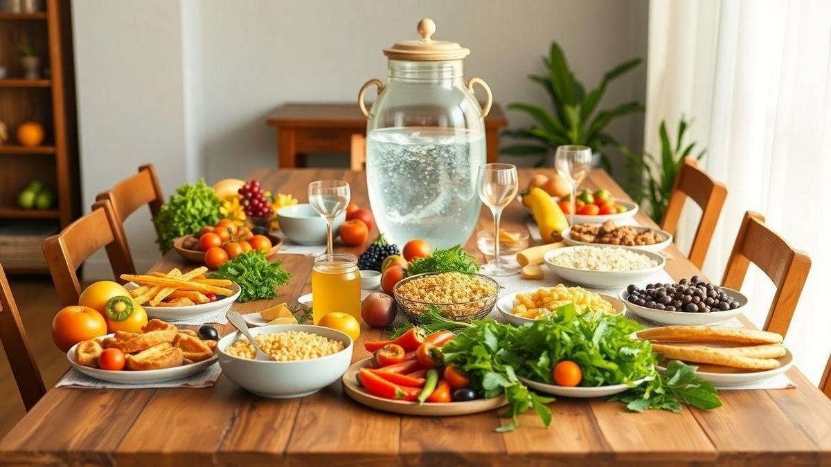 Planejamento de Refeições para o Jejum