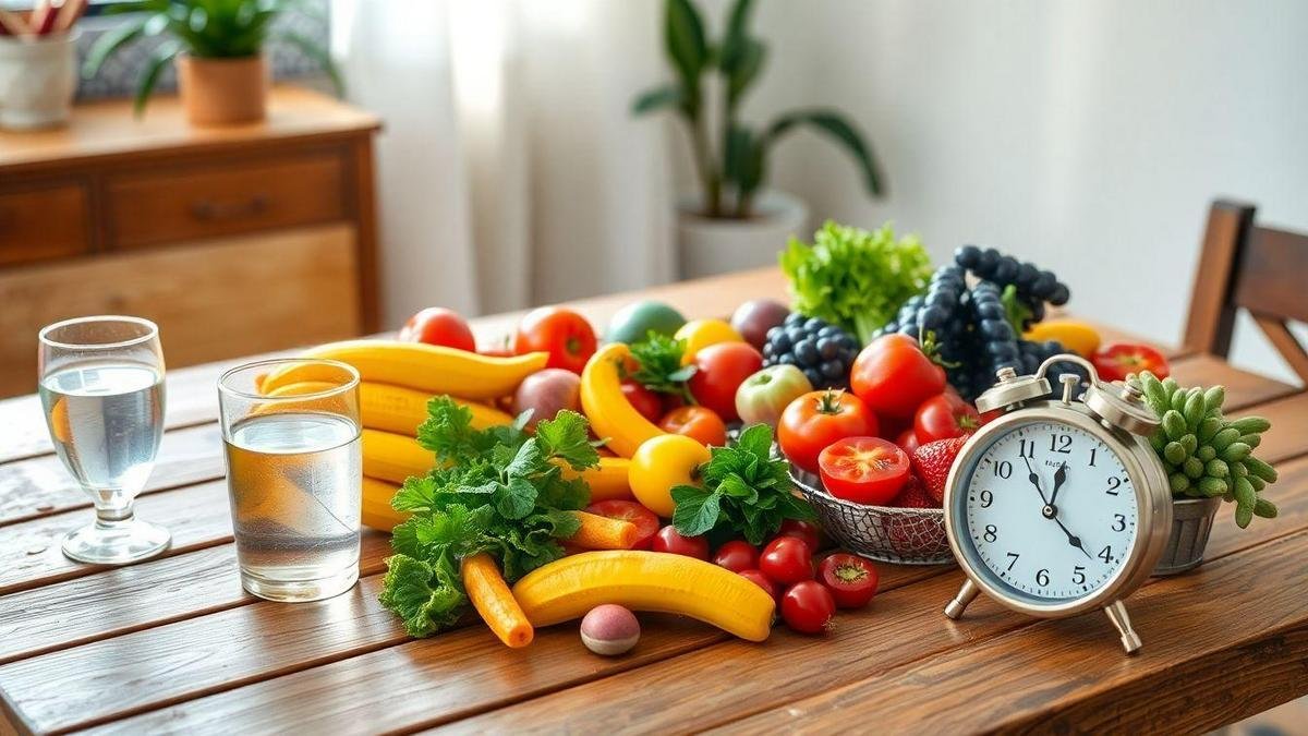 Jejum intermitente e alimentação saudável