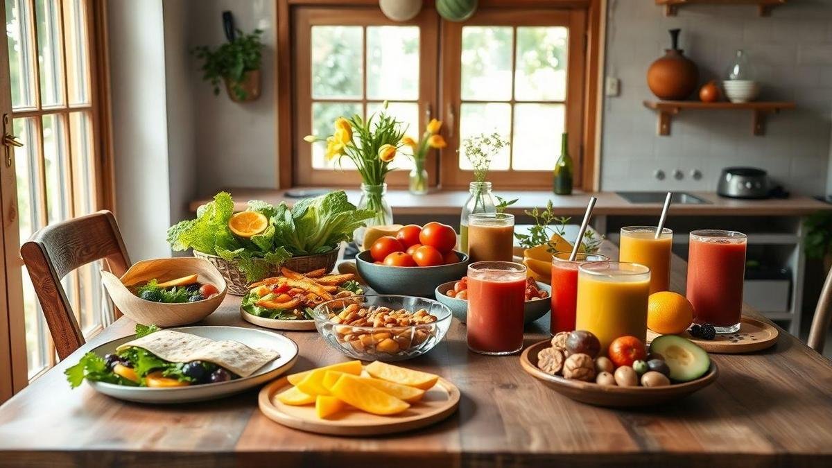 Receitas rápidas para lanches saudáveis