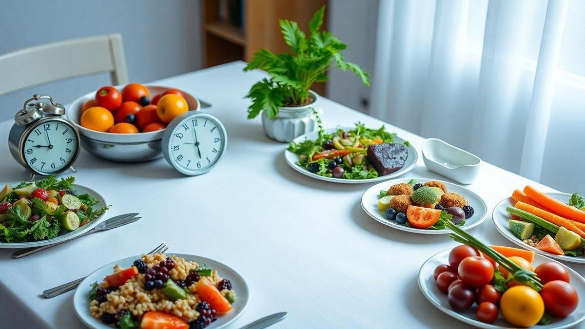 Como combinar jejum intermitente e dietas vegetarianas