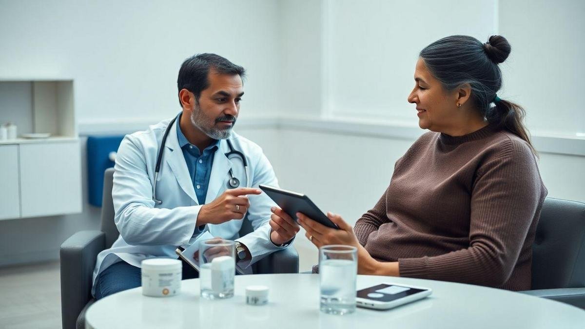 Consulta médica antes de começar jejum intermitente e medicamentos